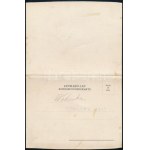 1914 Törley szecessziós menükártya, 1914 jan. 27., francia nyelvű menüsorral, rajta izgalmas italokkal (Chablis...