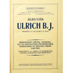 1914 Bp., Ulrich B. J. mindennemű csövek, légszesz-, víz és gőzvezetéki fölszerelések...
