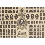 1930 A m. kir. kaposvári IV. csendőr osztályparancsnokság tisztikara és legénysége 1930. évben. Nagyméretű tablófotó ...
