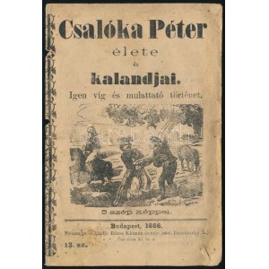 1886 Bp., Csalóka Péter élete és kalandjai, ritka!, 15p