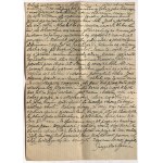 MEHOFFER Jadwiga i Józef. Wspólny list Jadwigi i Józefa Mehofferów z 9 października 1945 r. do Miecz…