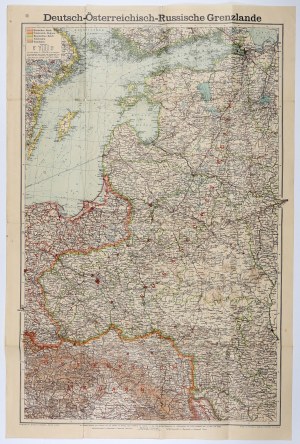 POLAND. The borderlands of Germany, Austria-Hungary and Russia just before the outbreak of World War I; in the north, P...