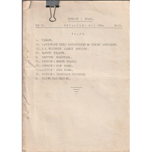 KOMUNIZM a Polska. 11 nr (kwiecień-maj 1944). - Druk podziemny zwalczający komunistów i ich propagan…