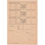 POZNAŃ. Dowody zastawów Karoliny i Alfreda Zawadzkich w Lombardzie Miejskim z lat 1938-1939; druki d…