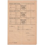 POZNAŃ. Dowody zastawów Karoliny i Alfreda Zawadzkich w Lombardzie Miejskim z lat 1938-1939; druki d…