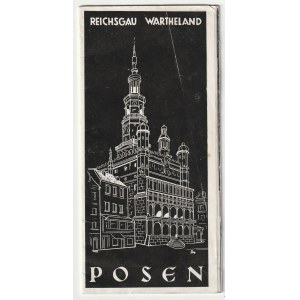POZNAŃ. Reichsgau Wartheland Posen - niemiecki przewodnik turystyczny po Poznaniu z 1941 r.; str. 14…