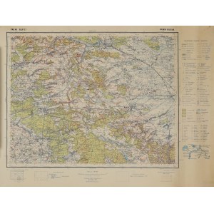 RAWA RUSKA (ukr. Рава-Руська). Mapa okolic Rawy Ruskiej; Wojskowy Instytut Geograficzny, 1935; skala…