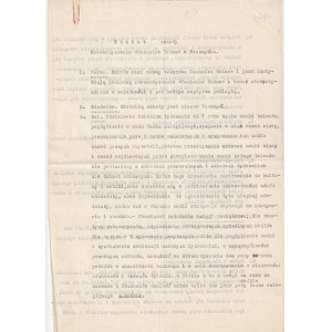 PRZEMYŚL - Judaica. Statut szkoły Stowarzyszenia „Machsike Hadas” w Przemyślu (okres międzywojenny);…