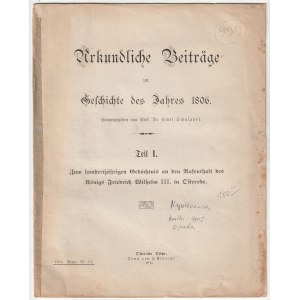 OSTRÓDA, GRUDZIĄDZ. Supplement to the annual report of the Royal Middle School in Ostroda, includes I...