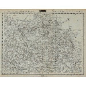 MILICZ, STAWY MILICKIE, TRZEBNICA, SYCÓW, OLEŚNICA. Mapa okolic Milicza, Trzebnicy, Sycowa i Oleśnic…