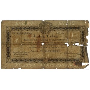 Poland, 1 thaler, 1.12.1810
