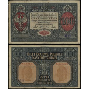 Polsko, 100 polských marek, 9.12.1916