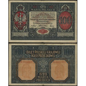 Polska, 100 marek polskich, 9.12.1916