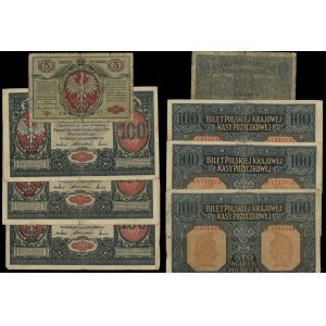 Poland, set of 4 banknotes, 9.12.1916
