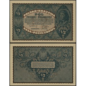 Polska, 1/2 marki polskiej, 7.02.1920