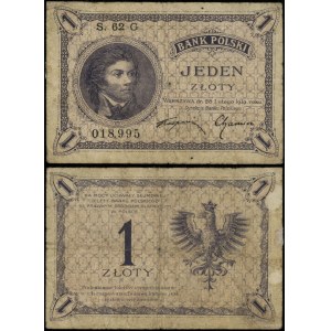 Polska, 1 złoty, 28.02.1919
