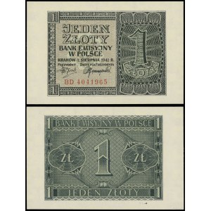 Polska, 1 złoty, 1.08.1941