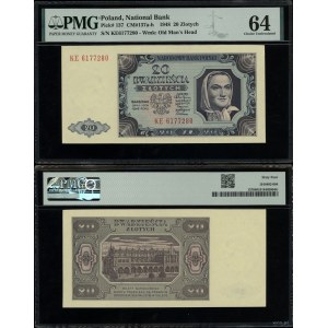 Polska, 20 złotych, 1.07.1948