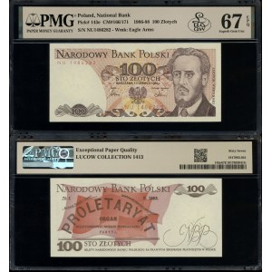 Poland, 100 zloty, 1.06.1986