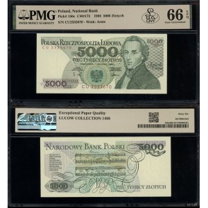 Polsko, 5.000 PLN, 1.12.1988