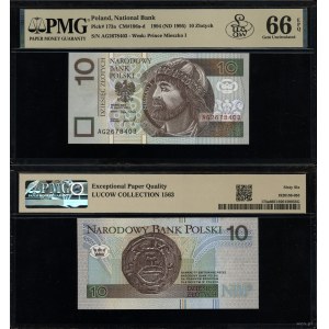Polsko, 10 zlotých, 25.03.1994