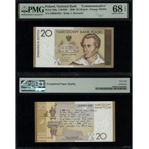 Poland, 20 zloty, 8.01.2009