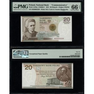 Polska, 20 złotych, 20.04.2011