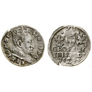Poland, trojak, 1594, Vilnius