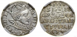 Poland, trojak, 1588, Riga
