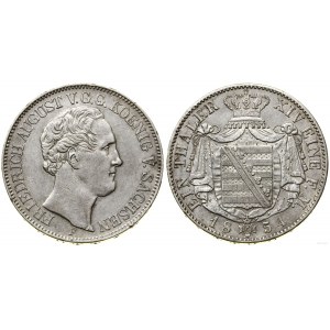 Niemcy, talar, 1854 F, Drezno