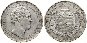Germany, thaler, 1854 F, Dresden