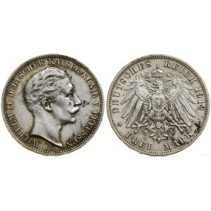 Niemcy, 3 marki, 1912 A, Berlin
