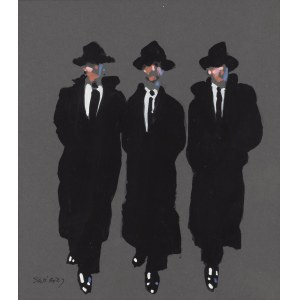 Waldemar Swierzy (1931 Katowice - 2013 Warsaw), Three Gangsters