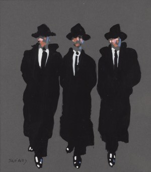 Waldemar Świerzy (1931 Katowice - 2013 Warszawa), Trzech gangsterów
