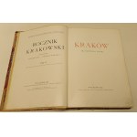 Rocznik krakowski vol. VI Wyd. 1904 Illustrations BEAUTIFUL COVERING
