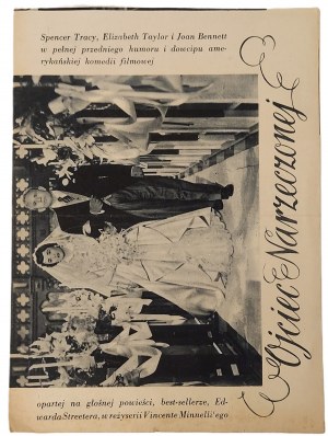 Father of the bride - by Vincente Minelli [film program].