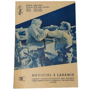 Der Rächer von Laramie - von Anthony Mann [Filmprogramm].