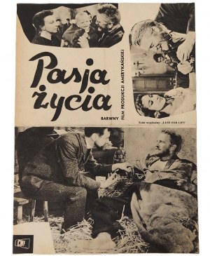 The Passion of Life - by Vincente Minelli [film program].