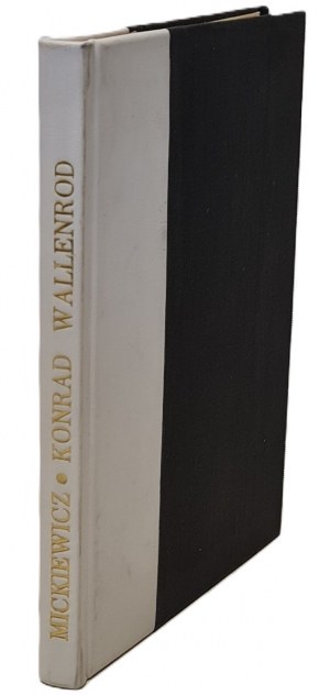 MICKIEWICZ Adam - KONRAD WALLENDROD Wyd. 1924