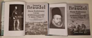 BRAUDEL Fernand - STŘEDOMOŘÍ A STŘEDOMORSKÝ SVĚT V ÉŘE FILIPIE II I.-II. díl ILUSTRACE A MAPY