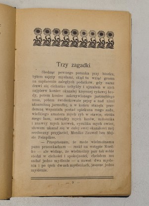 Borzyslaw - What did Mordko say? Stories of great joy, and at the same time very sad Wyd. 1913 Illustrations - vignettes