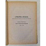 HETTNER Herman - HISTORYA LITERATURY ANGIELSKIEJ Wyd. 1879 Z księgozbioru J.W. Gomulickiego