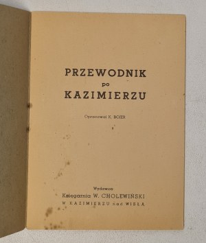 Bojer K. - A guide to Kazimierz. Illustrations