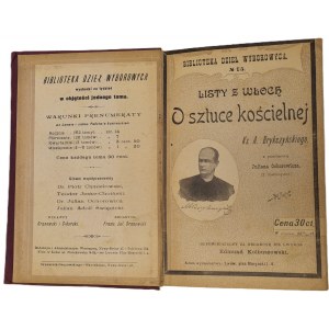 Brykczynski A. - Lettres d'Italie sur l'art ecclésiastique Publié en 1899 ILLUSTRATIONS
