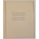 JANTA-POŁCZYŃSKI Aleksander - ŚMIERĆ BIAŁEGO SŁONIA Wydanie 1 Debiut poetycki Aleksandra Janty-Połczyńskiego