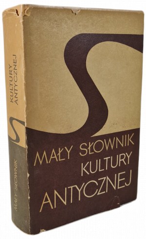 SMALL DICTIONARY OF ANTI-CULTURE edited by Lidia Winniczuk ed.1976