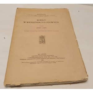 GAJEK Józef - KOGUT W WIERZENIACH LUDOWYCH Wyd.1934