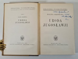 SIENNICKA Halina - Uroda Jugoslavji, wyd.1936