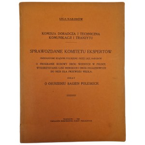 KOMISJA DORADCZA I TECHNICZNA KOMUNIKACJI I TRANZYTU - SPRAWOZDANIE KOMITETU EKSPERTÓW, wyd. 1928