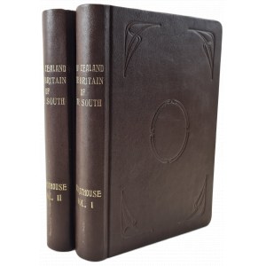 HURSTHOUSE Charles - NEW ZEALAND, THE BRITAIN OF THE SOUTH - tomy I-II, wyd. 1857